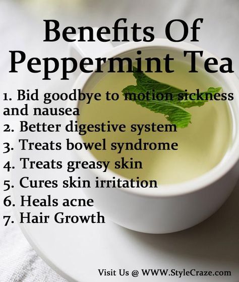 12 Impressive Health Benefits Of Peppermint Tea + How To Make ...