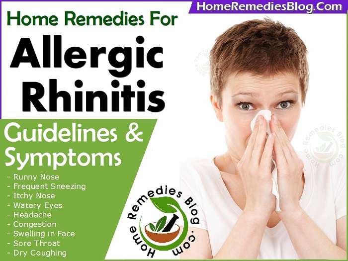 13 Effective Home Remedies for Allergic Rhinitis With Guidelines