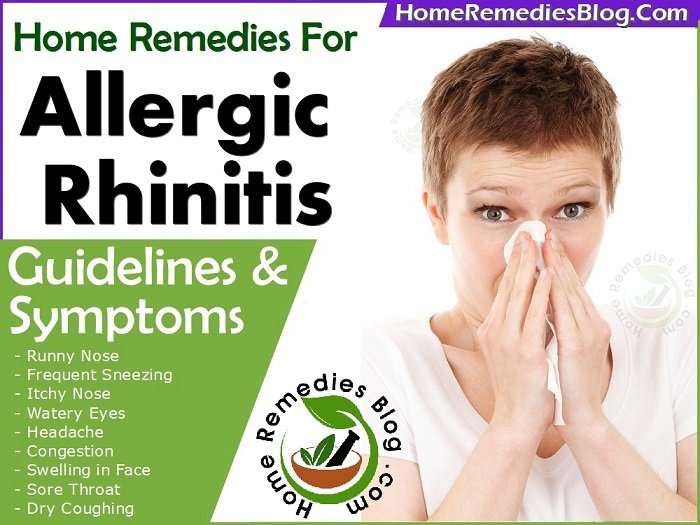 13 Effective Home Remedies for Allergic Rhinitis With ...