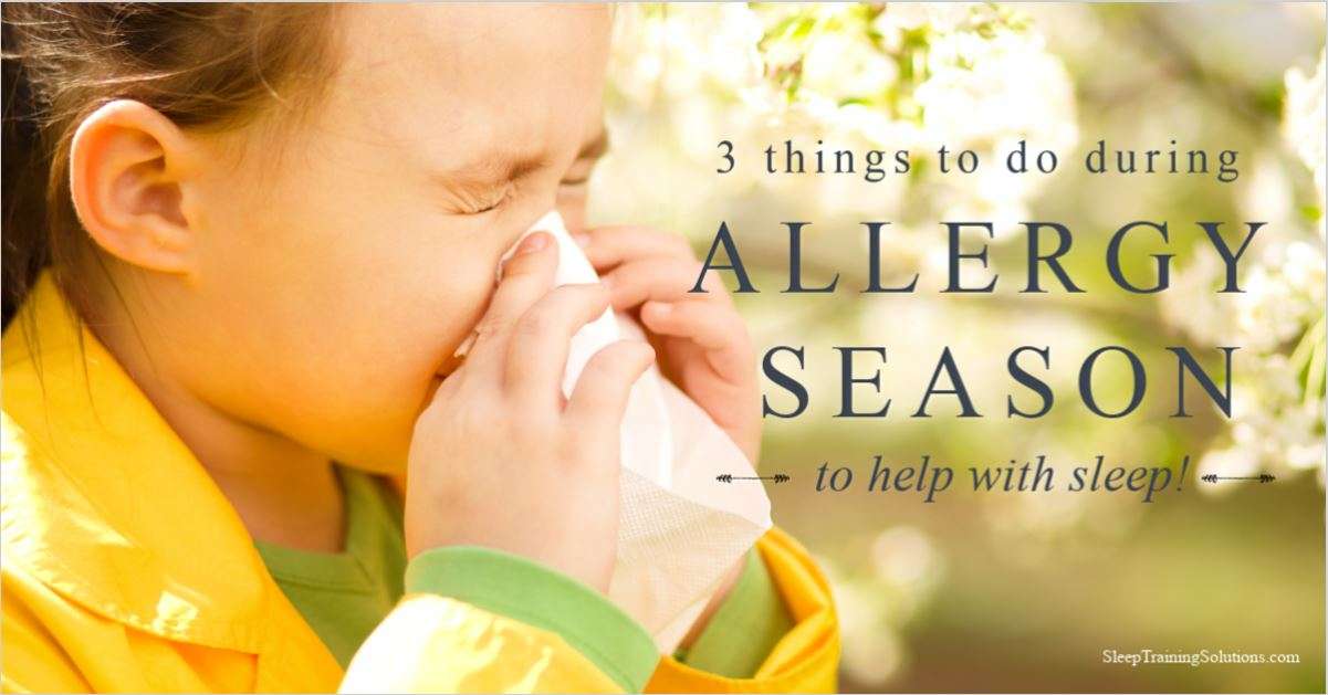3 Things to Do During Allergy Season to Help with Sleep ...