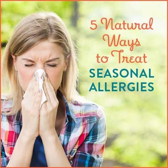 5 Natural Ways To Treat Seasonal Allergies