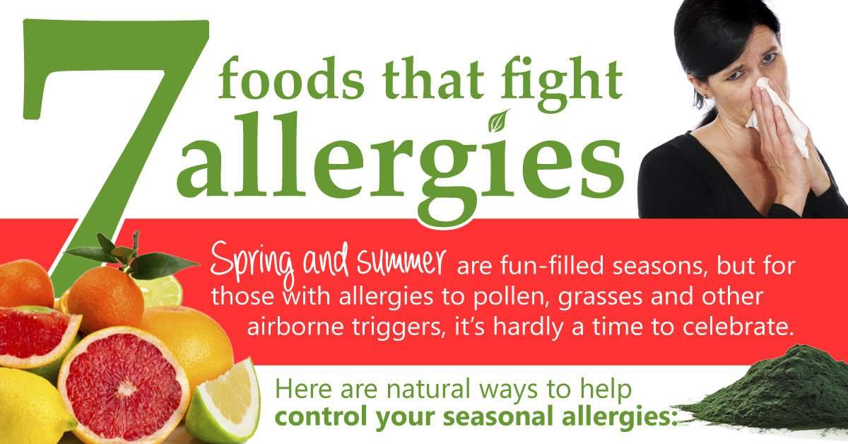 7 foods that fight allergies [infographic]