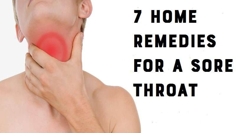 7 home remedies for a sore throat