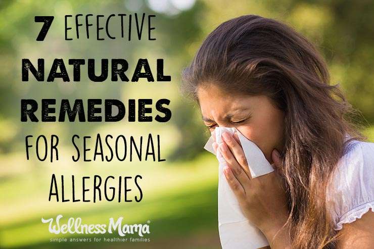 7 Natural Remedies for Allergy Relief