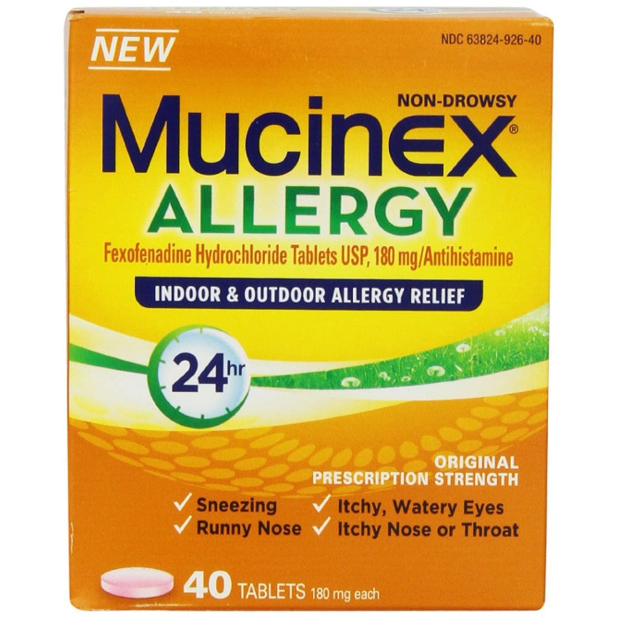 80ct Mucinex Allergy 24 Hour Indoor &  Outdoor Allergy Relief
