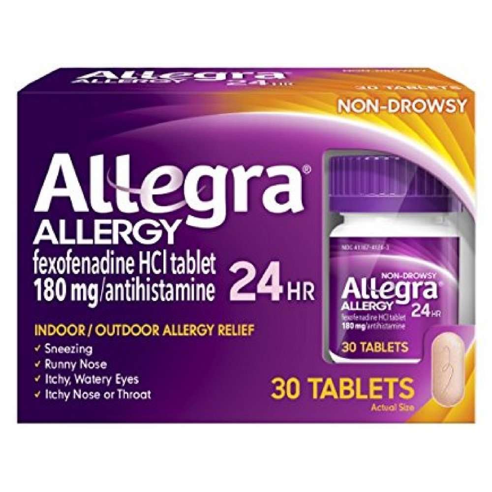 Allegra Allergy Tablets 24 Hour