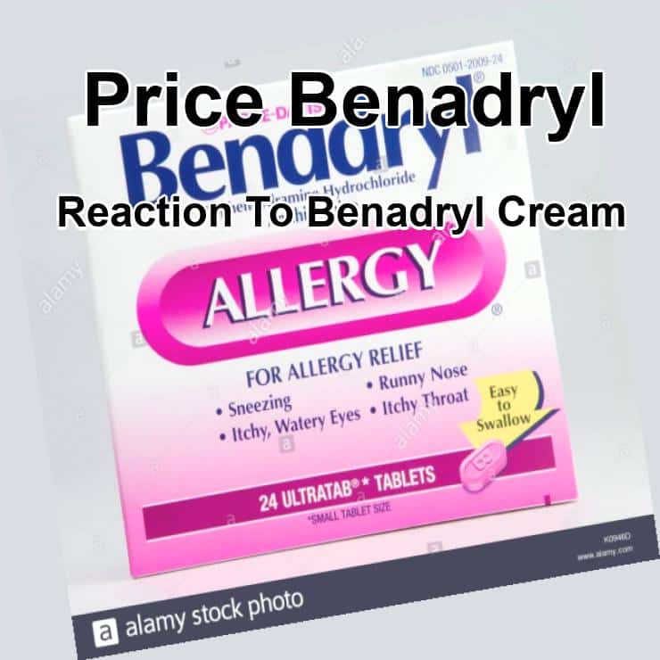 Allergic to benadryl cream, allergic to benadryl cream