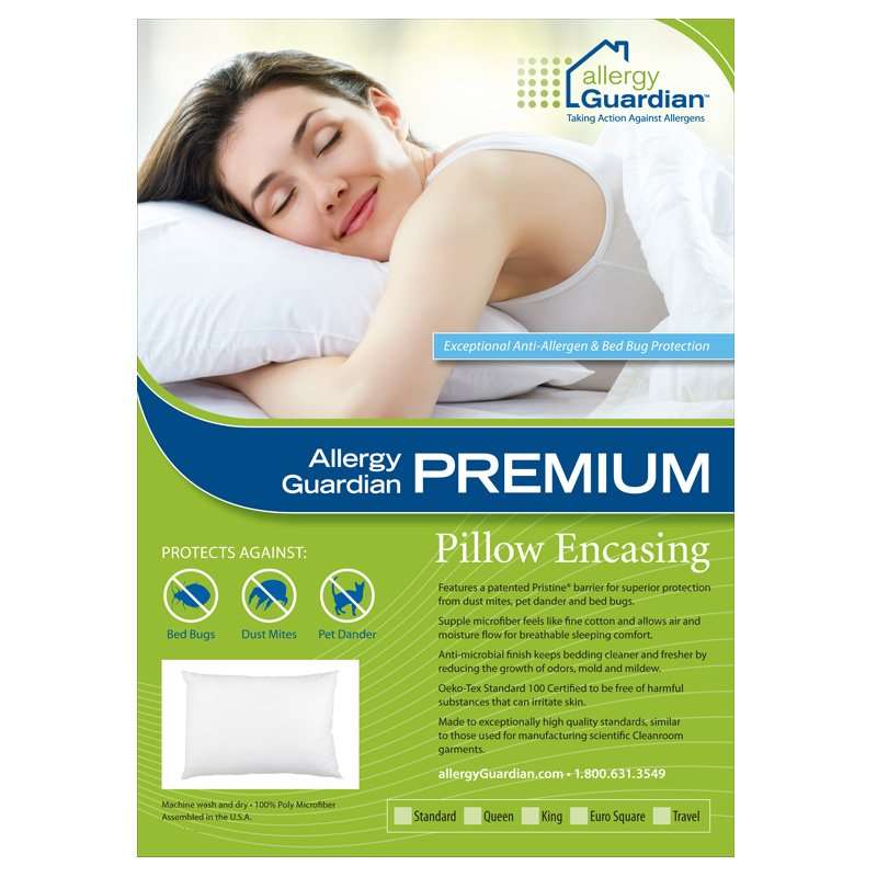 Allergy Guardian PREMIUM Pillow Encasing
