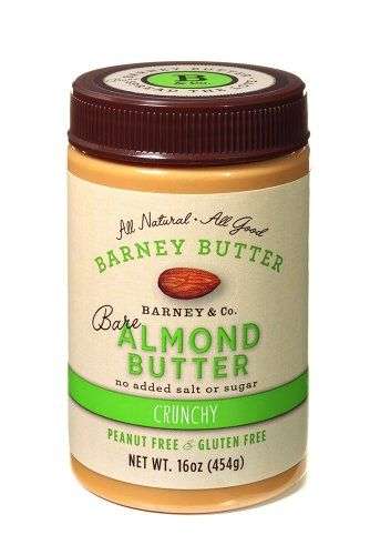 Barney Butter Bare Almond Butter, Crunchy, 16 Ounce ...