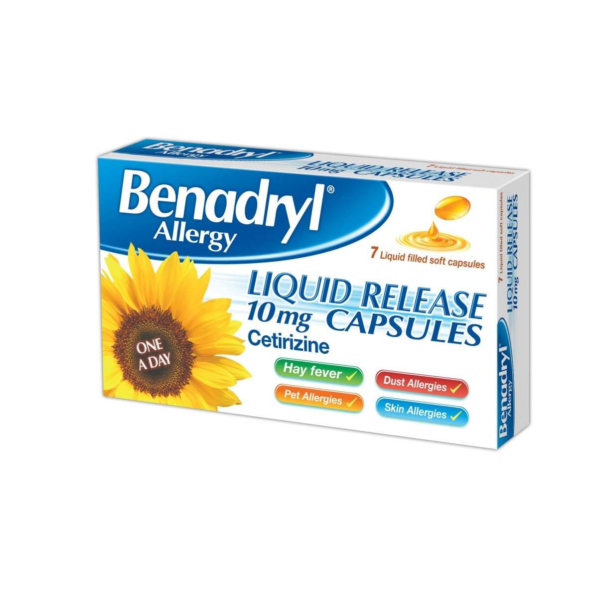 Benadryl Allergy Liquid Release