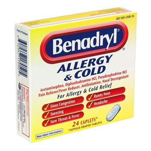 Benadryl Allergy/Cold