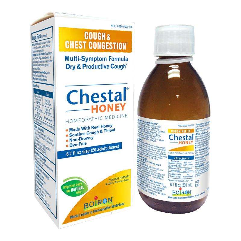Boiron Adult Chestal Honey Cough Syrup