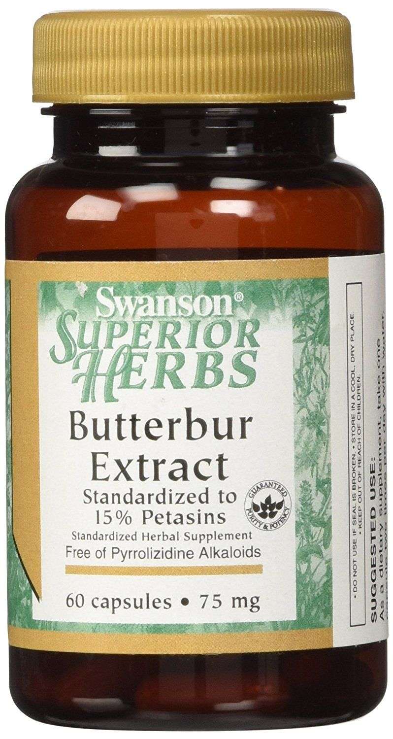 Butterbur Extract 75 mg (120 Capsules) * Check out this great image ...