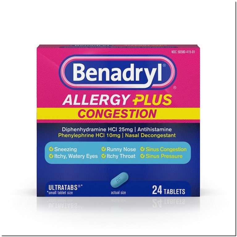 Can You Take Benadryl With Aleve D