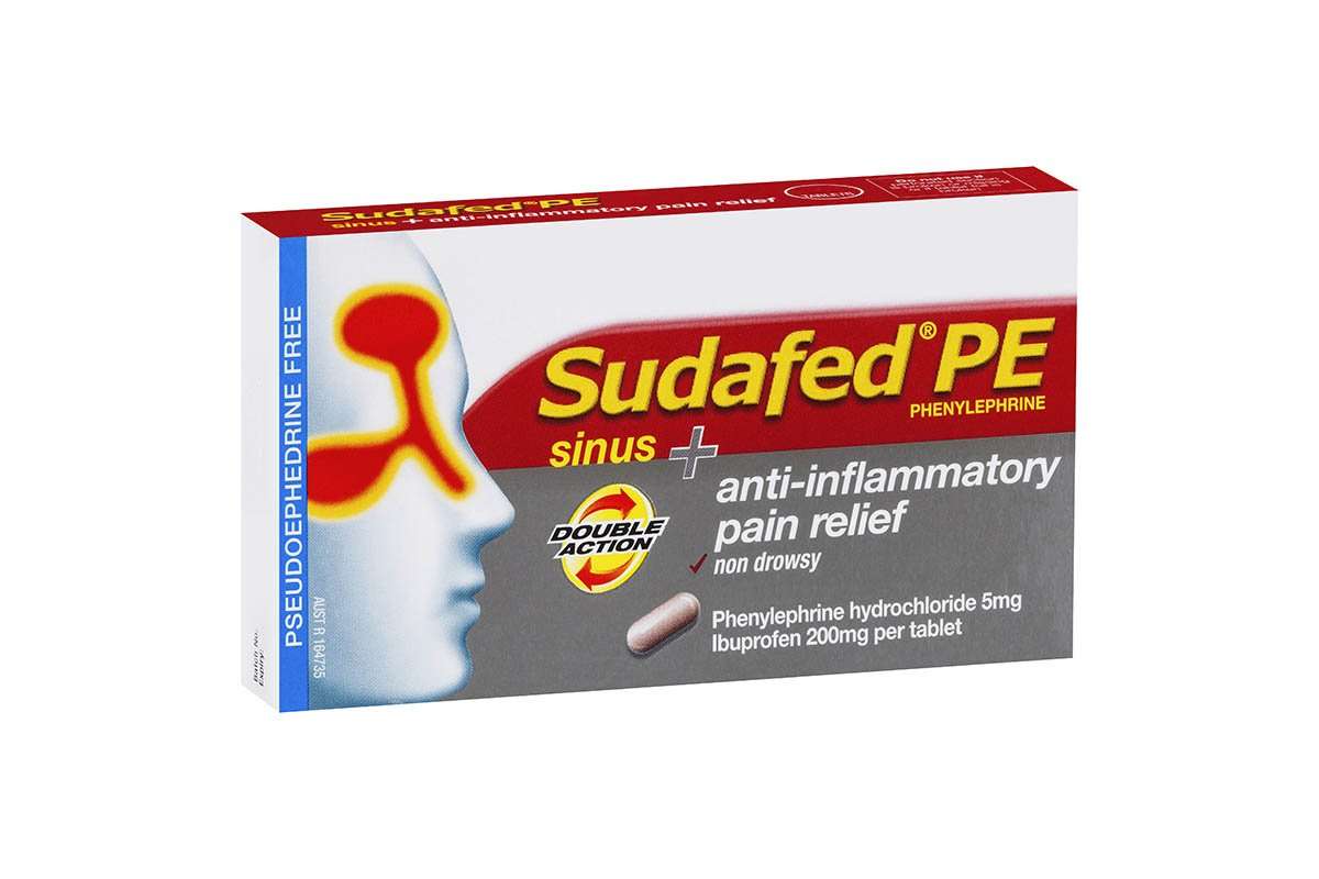 Can you take sudafed and advil