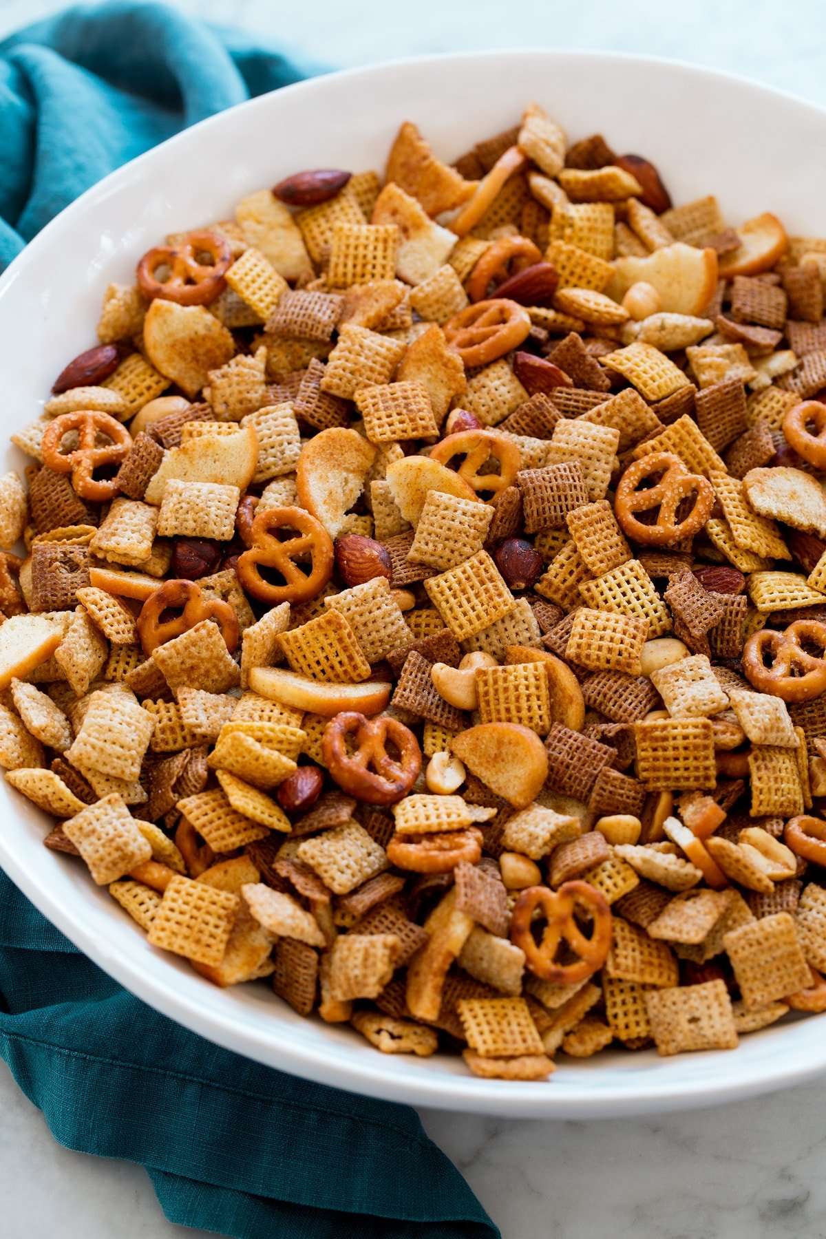 Chex Mix (Oven, Microwave, Slow Cooker)