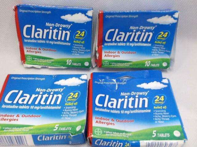 Claritin Allergy Tablets 10 mg 24 Hour 30 Total EXP 4/2021+