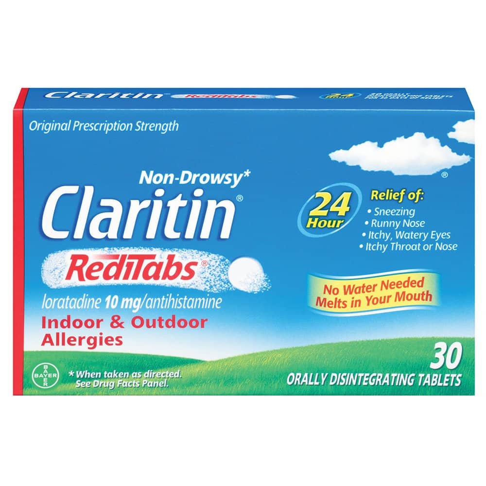 Claritin RediTabs 24 Hour Allergy Medicine, Non