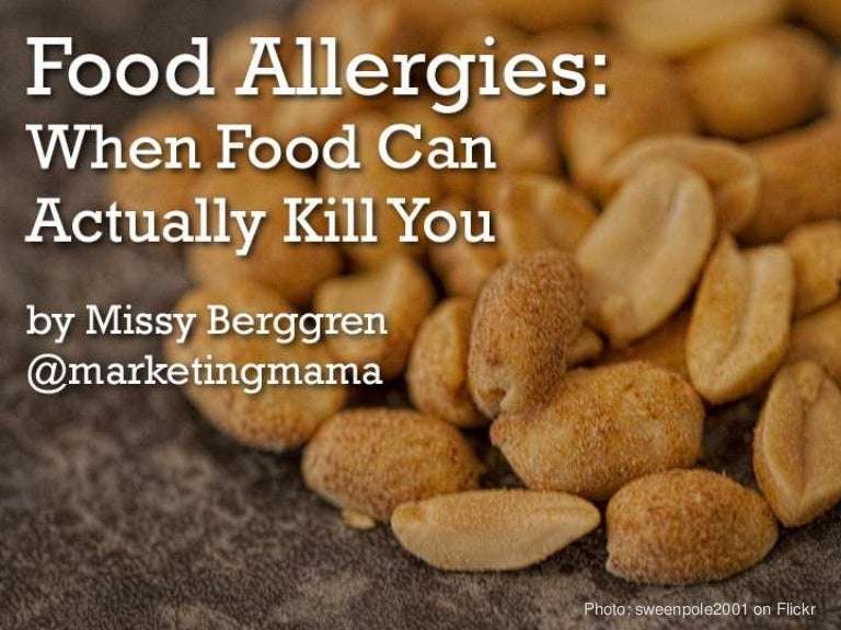 Food Allergies: When food can actually kill you