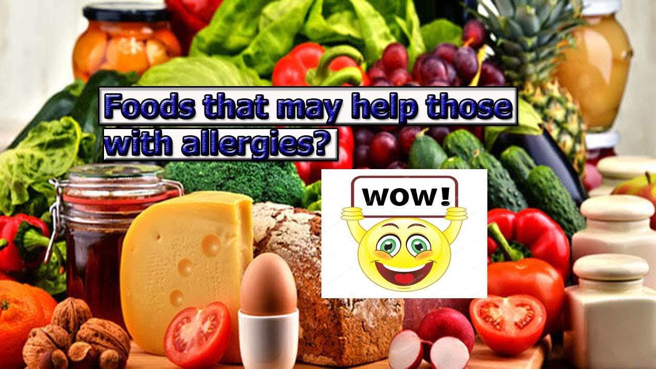 Foods that may help those with allergies