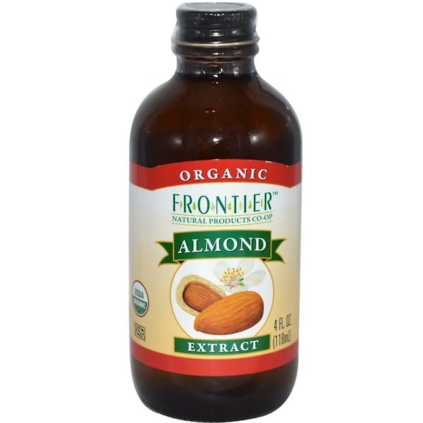Frontier Natural Products, Organic Almond Extract, 4 fl oz (118 ml)