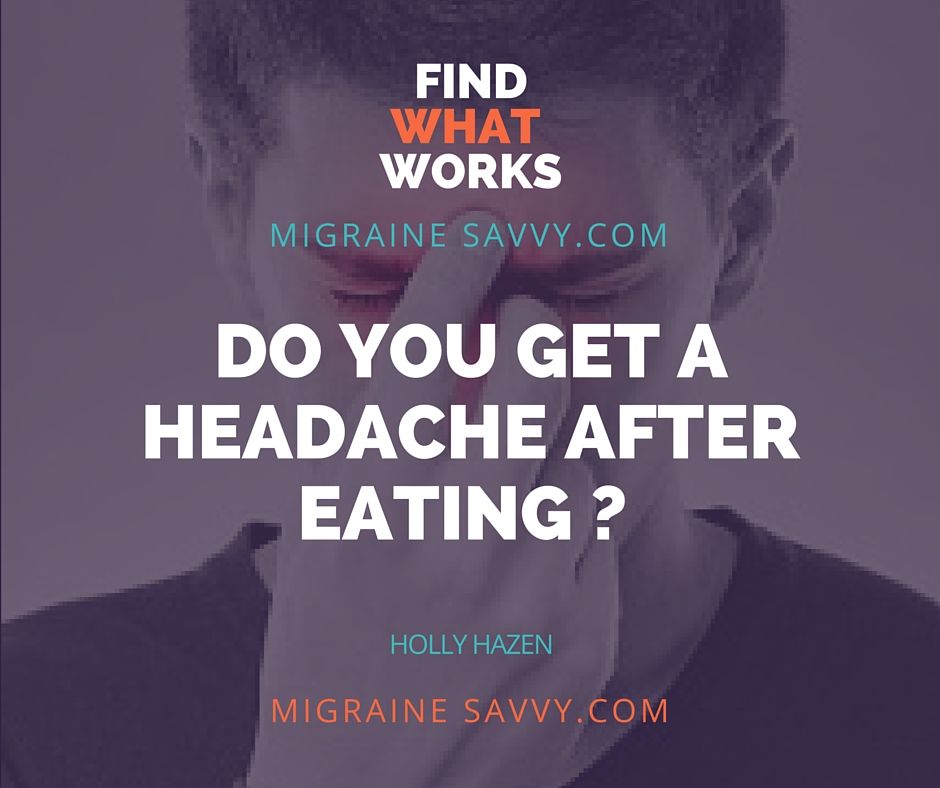 Get A Headache After Eating? You Could Be Histamine Intolerant ...