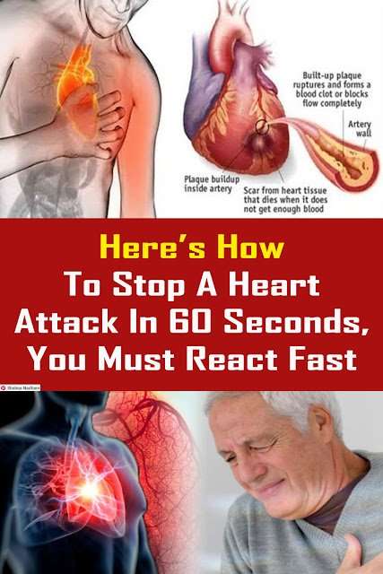 Heres How To Stop A Heart Attack In 60 Seconds You Must ...