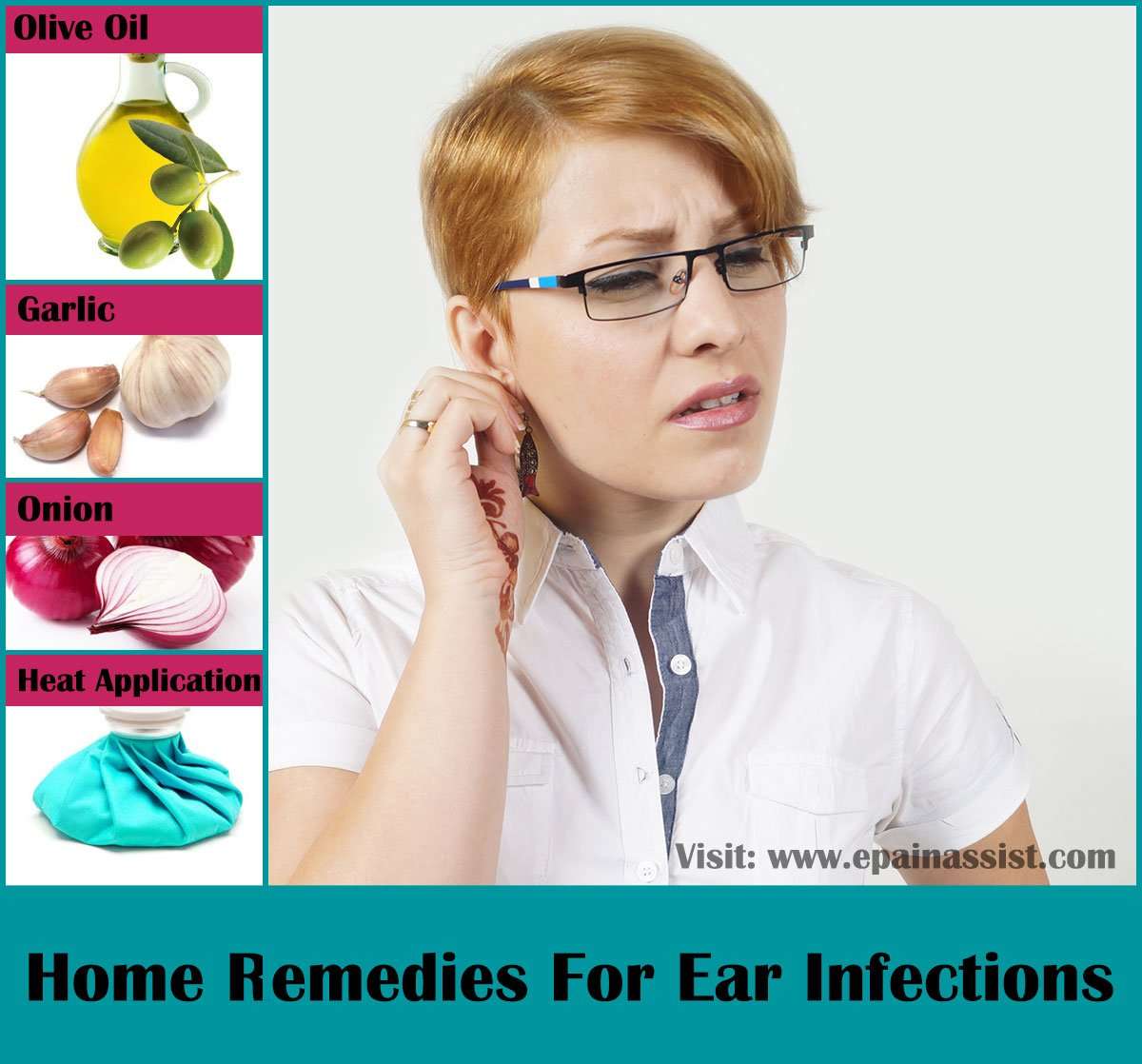 Home Remedies for Ear Infections, Ear Swelling, Pain ...