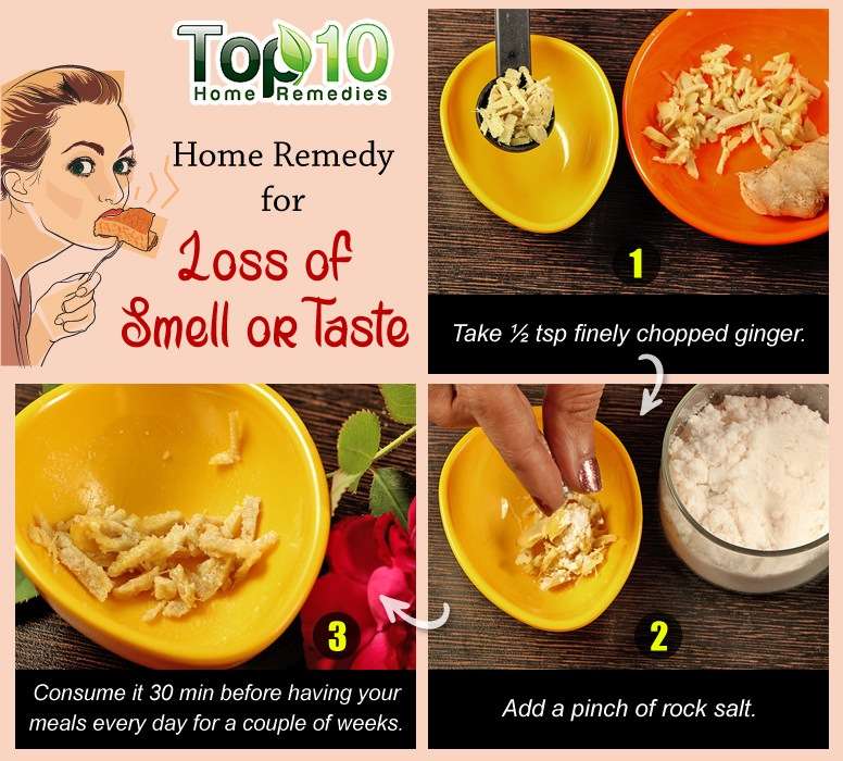 Home Remedies for Loss of Smell and Taste