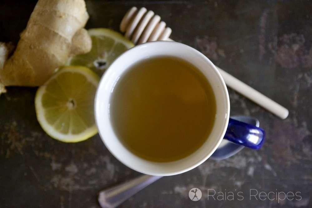 Honey Ginger Allergy Relief Tea + 5 Tips for Allergy Relief
