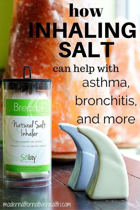 How Inhaling Salt Can Help with Asthma, Bronchitis, and More