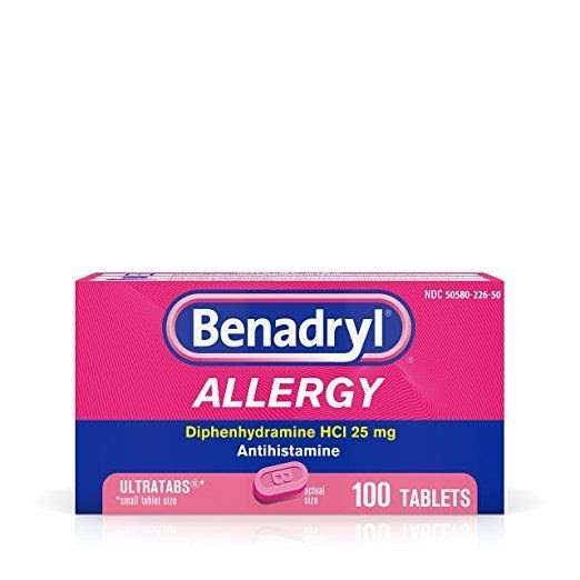 How Much Benadryl Can I Take For An Allergic Reaction