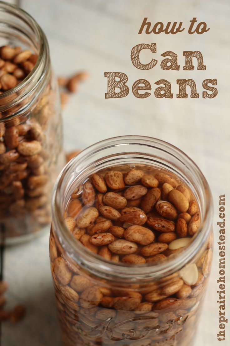 How to Can Dry Beans â¢ The Prairie Homestead