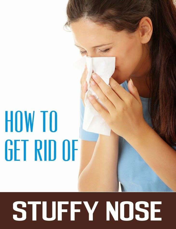 How to Get Rid of Stuffy Nose