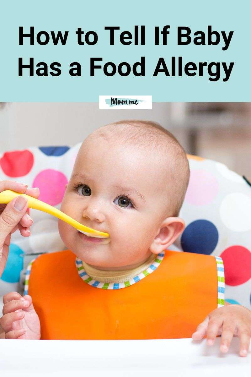 How would I know if my baby has a food allergy?