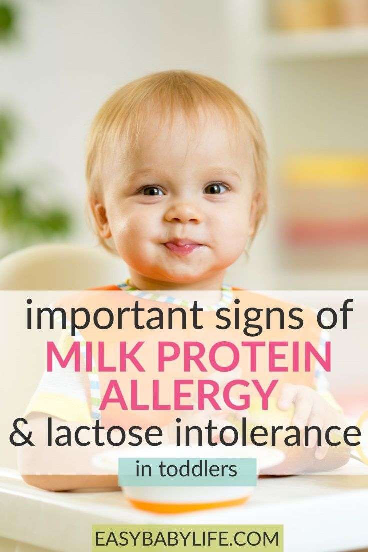 Important Signs Of Milk Protein Allergy & Lactose ...