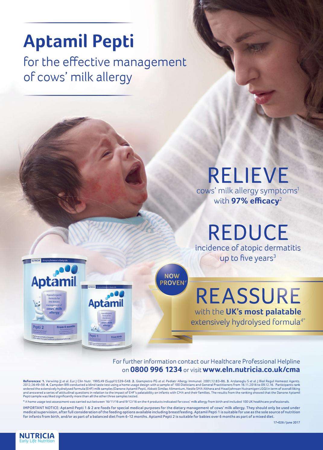 Issue 127 cows milk protein allergy in infants by NH ...