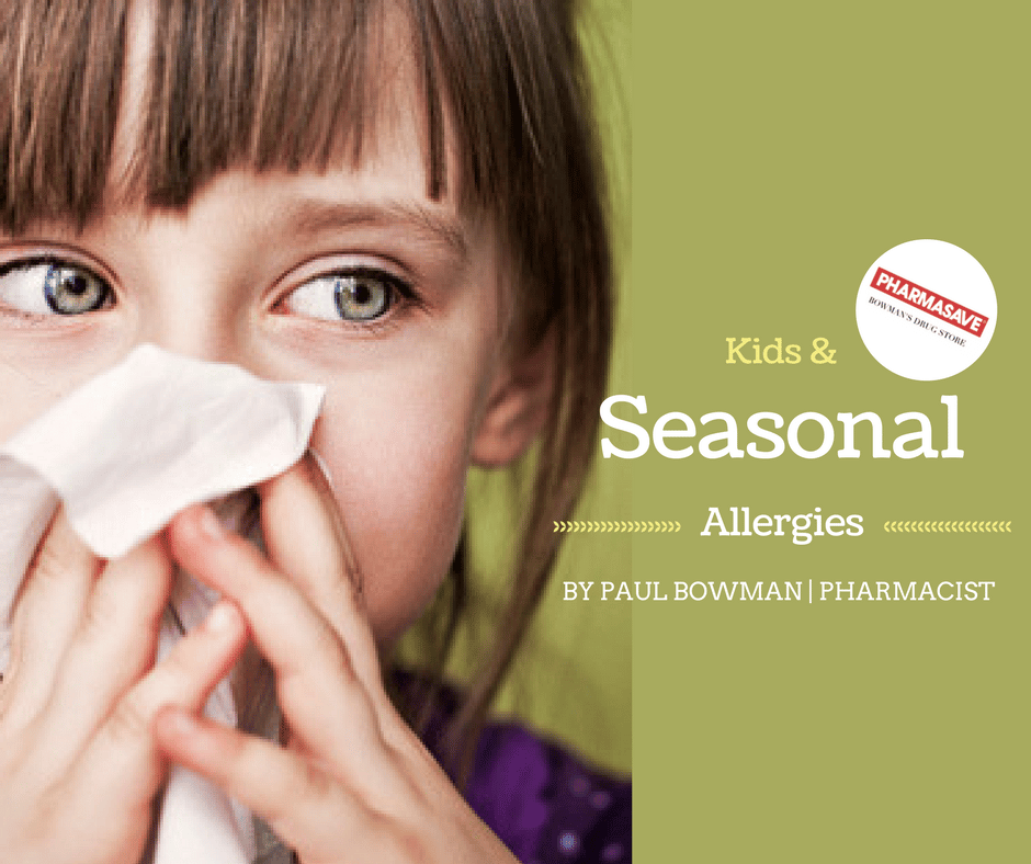 Kids and Seasonal Allergies