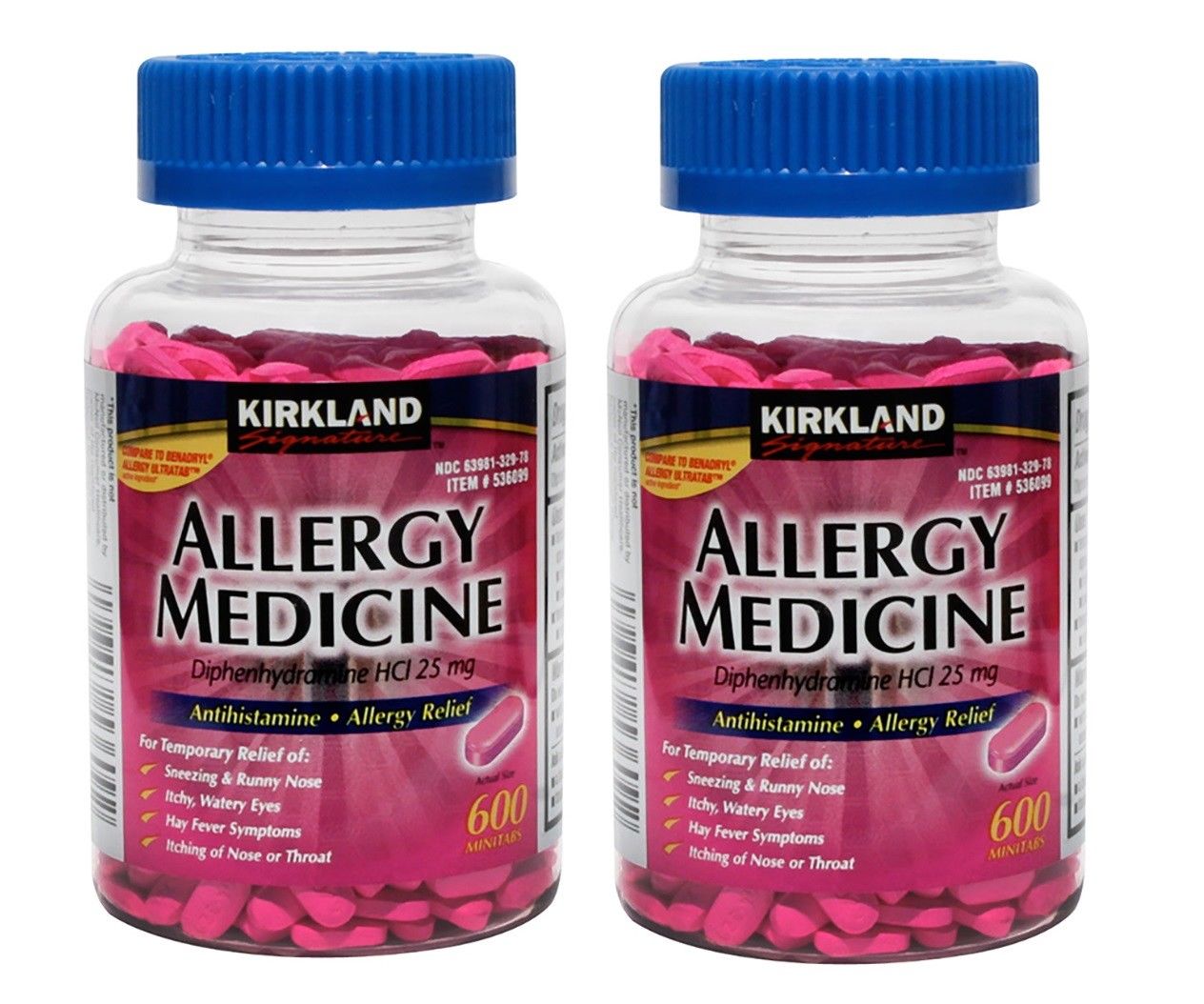 Kirkland Signature Allergy Medicine Diphenhydramine ...
