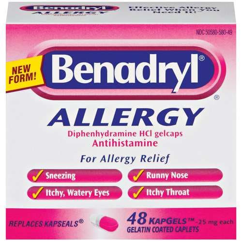 McNeil Benadryl Allergy, 48 ea