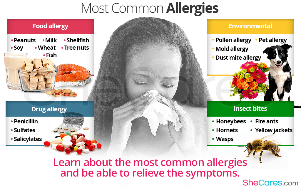 Most Common Allergies: Symptoms and Solutions