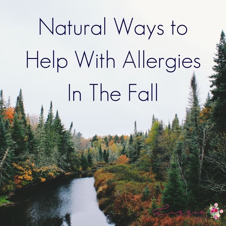 Natural Ways to Help With Allergies In The Fall