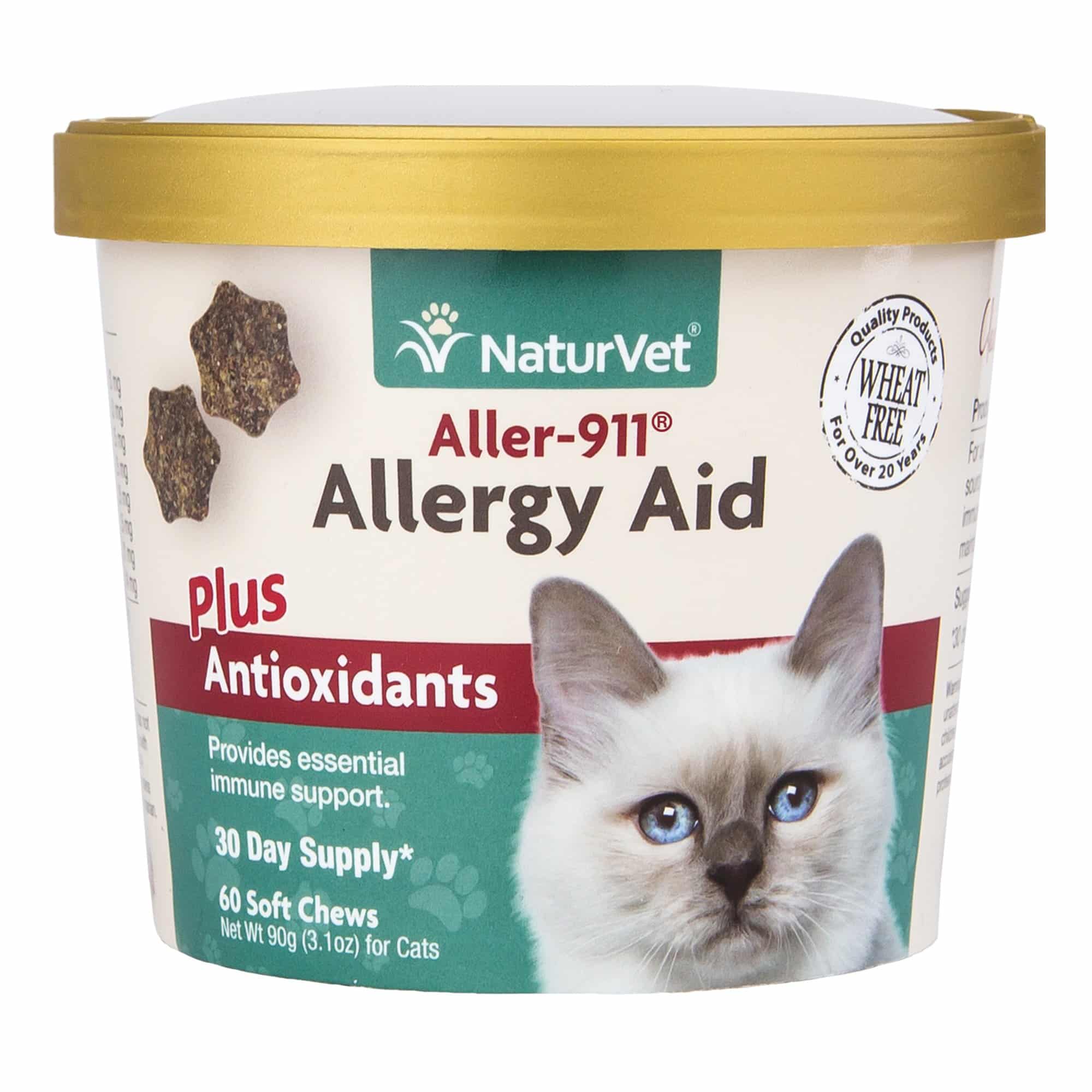 NaturVet Cat Allergy Aid Supplement
