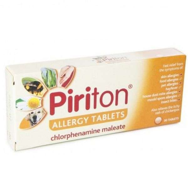 Piriton Allergy 30 Tablets Trusted online Pharmacist ...
