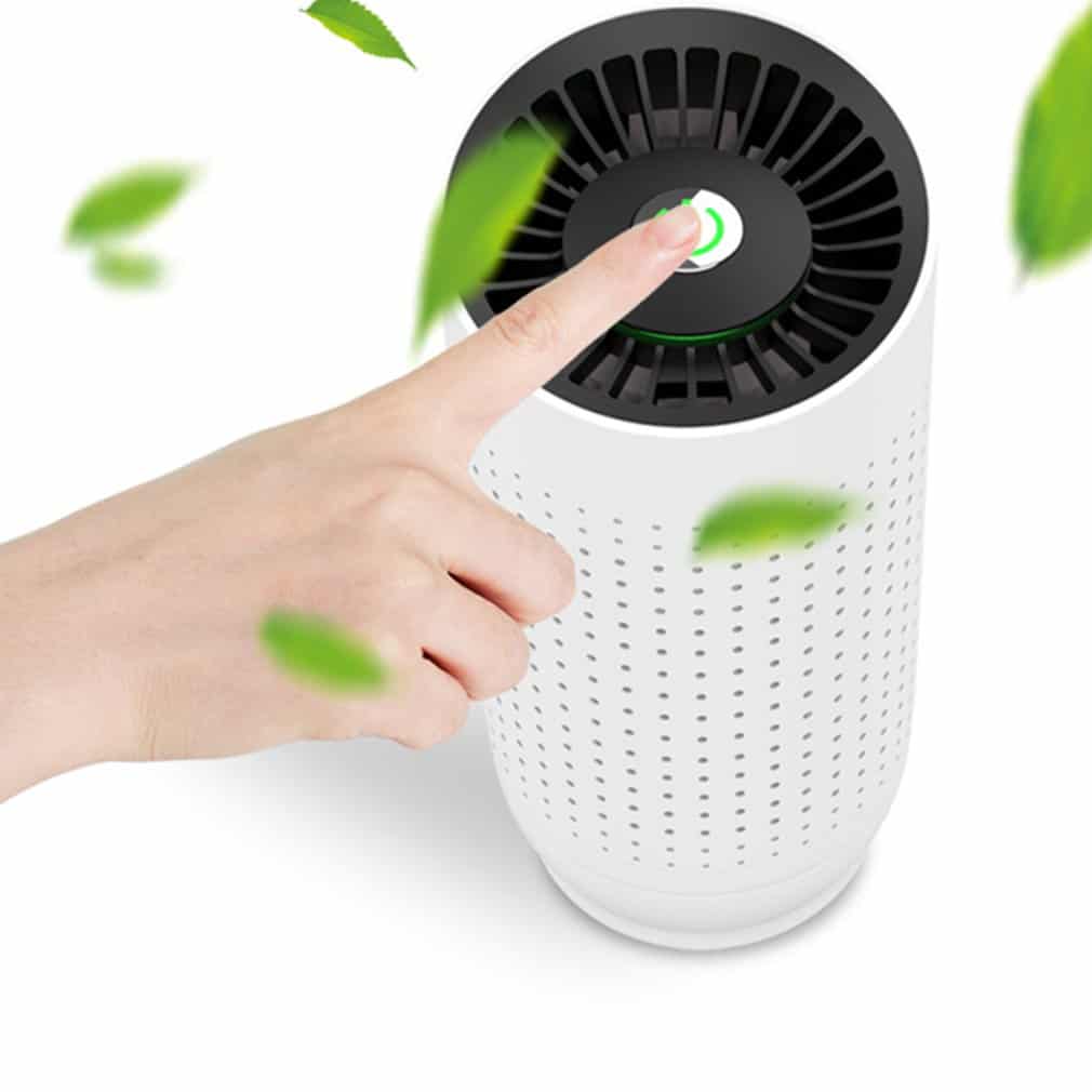 Portable Air Purifier with True HEPA Filter Home Air Cleaner for ...