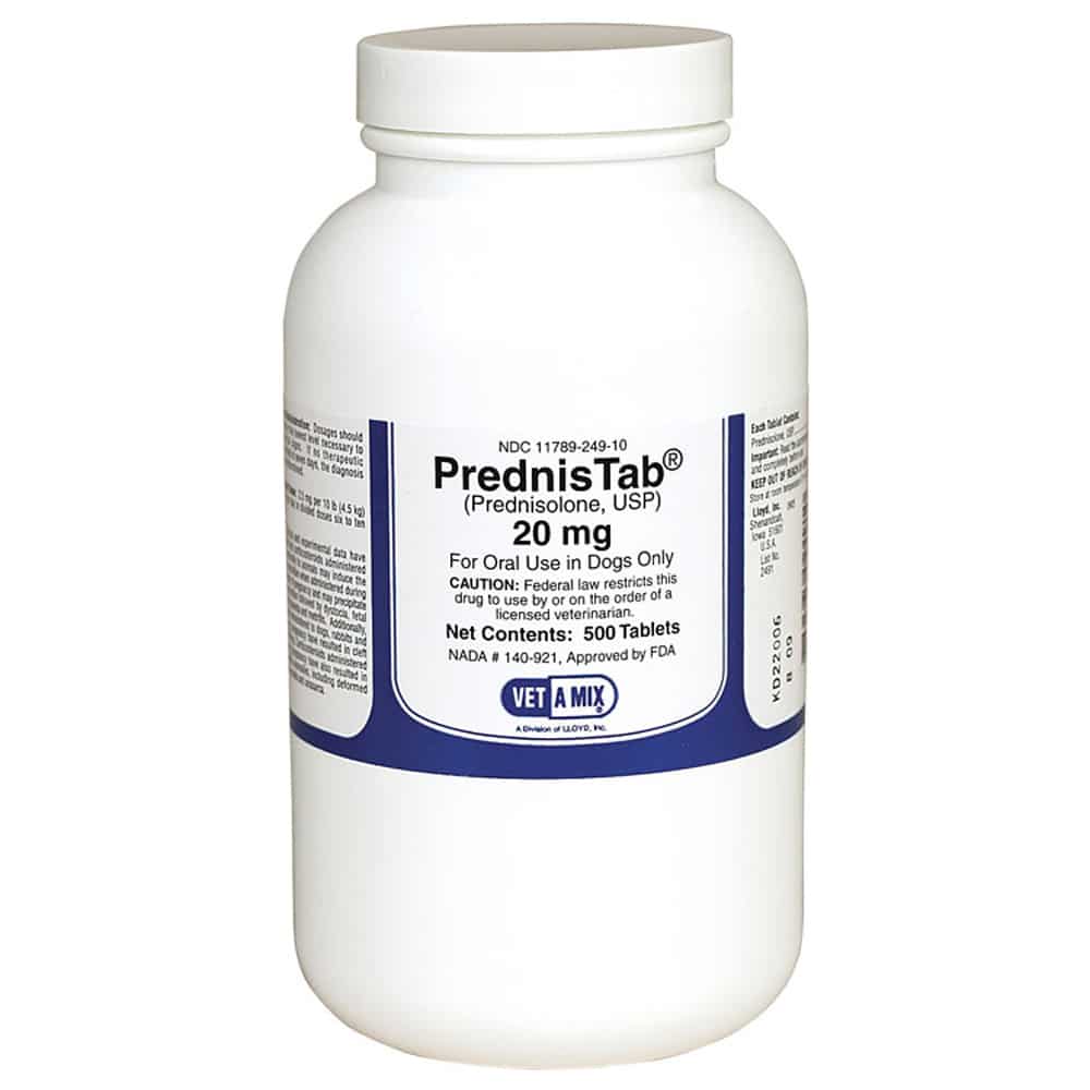 PrednisTab (Prednisolone) 20mg (per tablet)