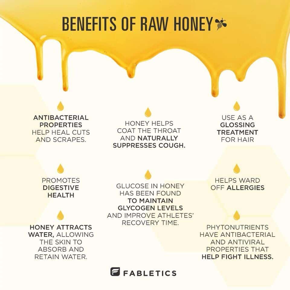 Raw honey benefits.....cold, soft skin, allergies, glossy hair and more ...