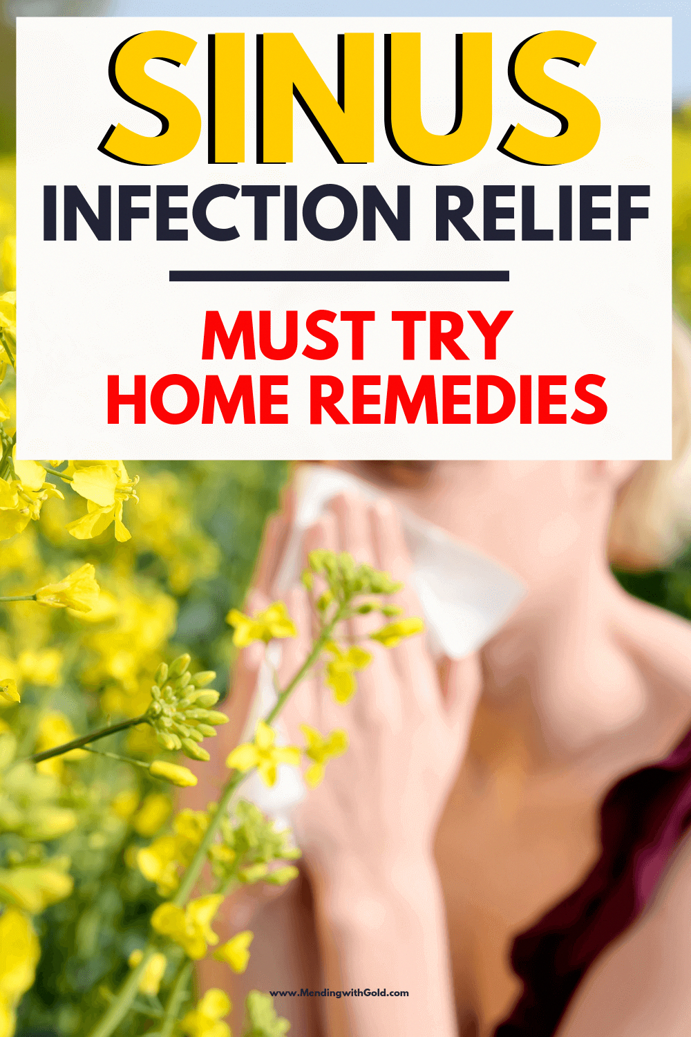 Runny nose home remedies &  simple tips for sinus infection ...