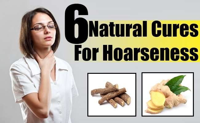 Six Natural Cures For Hoarseness  Natural Home Remedies ...