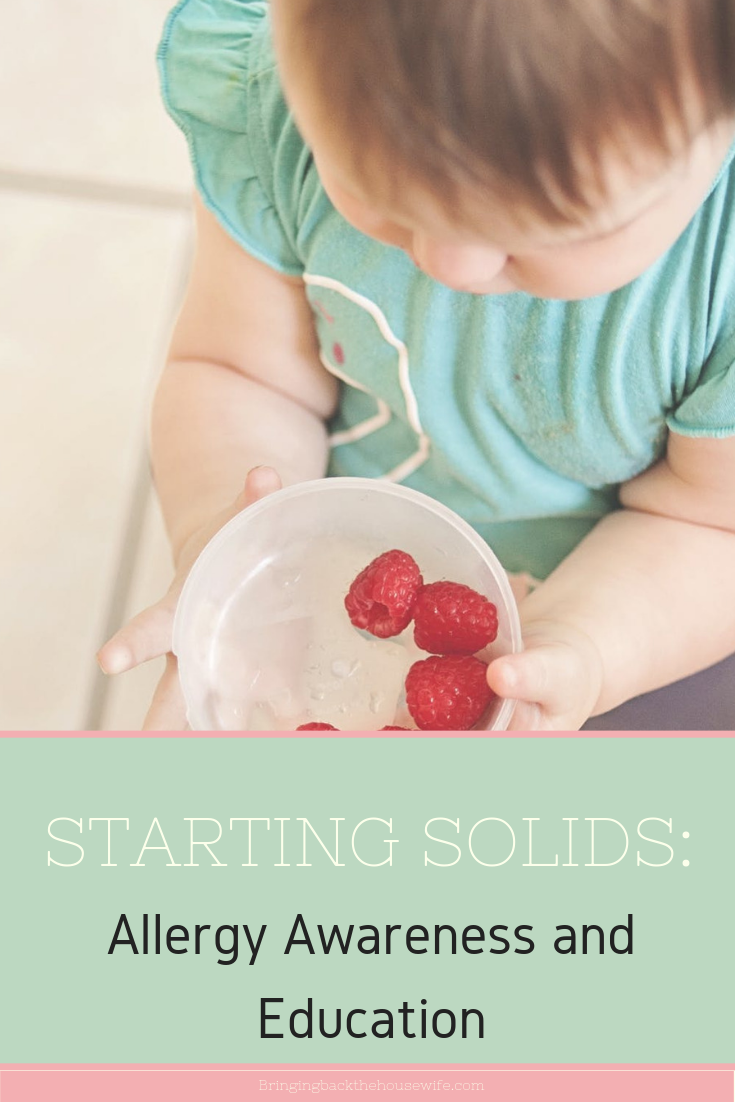 Starting Solids: Allergy Awareness and Education